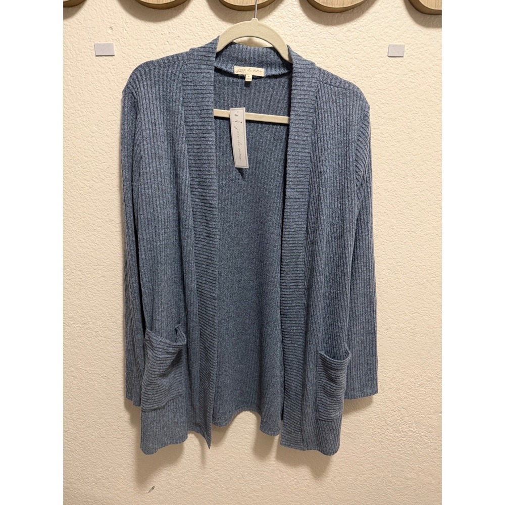 Joie de vivre Blue Cardigan Size M